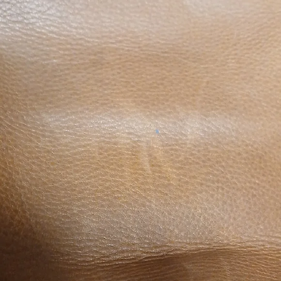 Liz Claiborne Tan Leather Messenger Bag - Picture 9 of 11